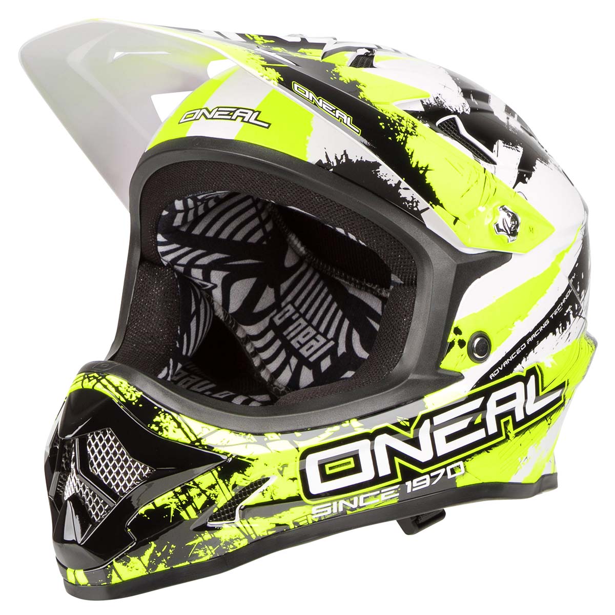 O'Neal Downhill MTB Helmet Backflip RL2 Fidlock Shocker - Black/Neon Yellow