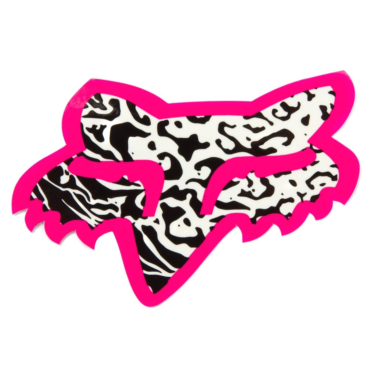 Fox Sticker Marz Pink - 10 cm
