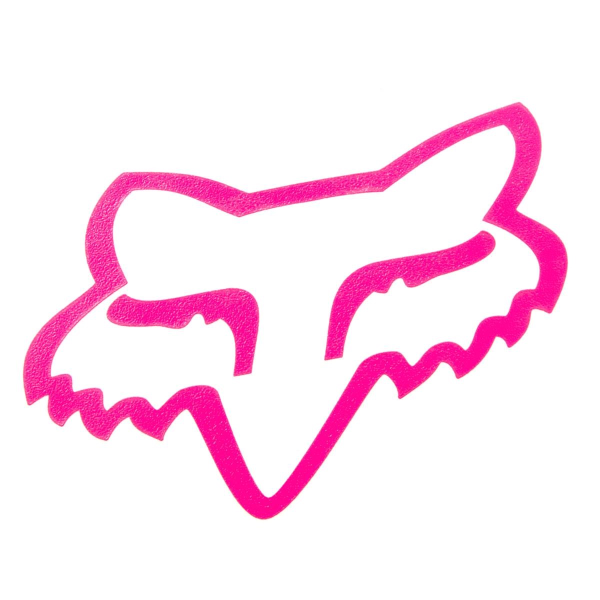 Fox Sticker Fox Head TDC Pink - 5 cm