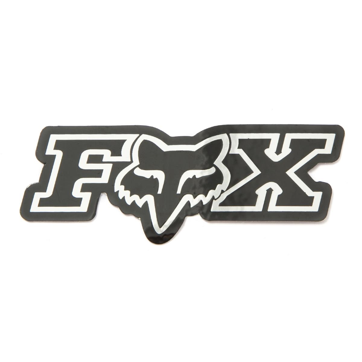 Fox Sticker Corporate Chrome - 7.5 cm