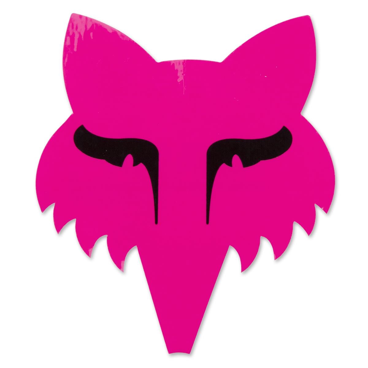 Fox Sticker Legacy Head Pink - 9 cm