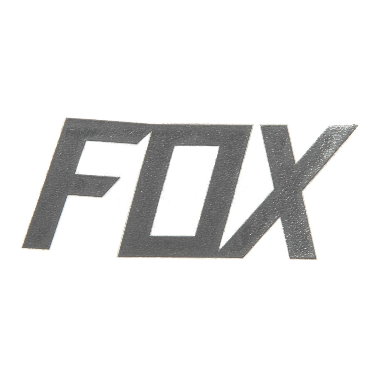 Fox Autocollants Fox TDC Mat Charcoal - 7 cm