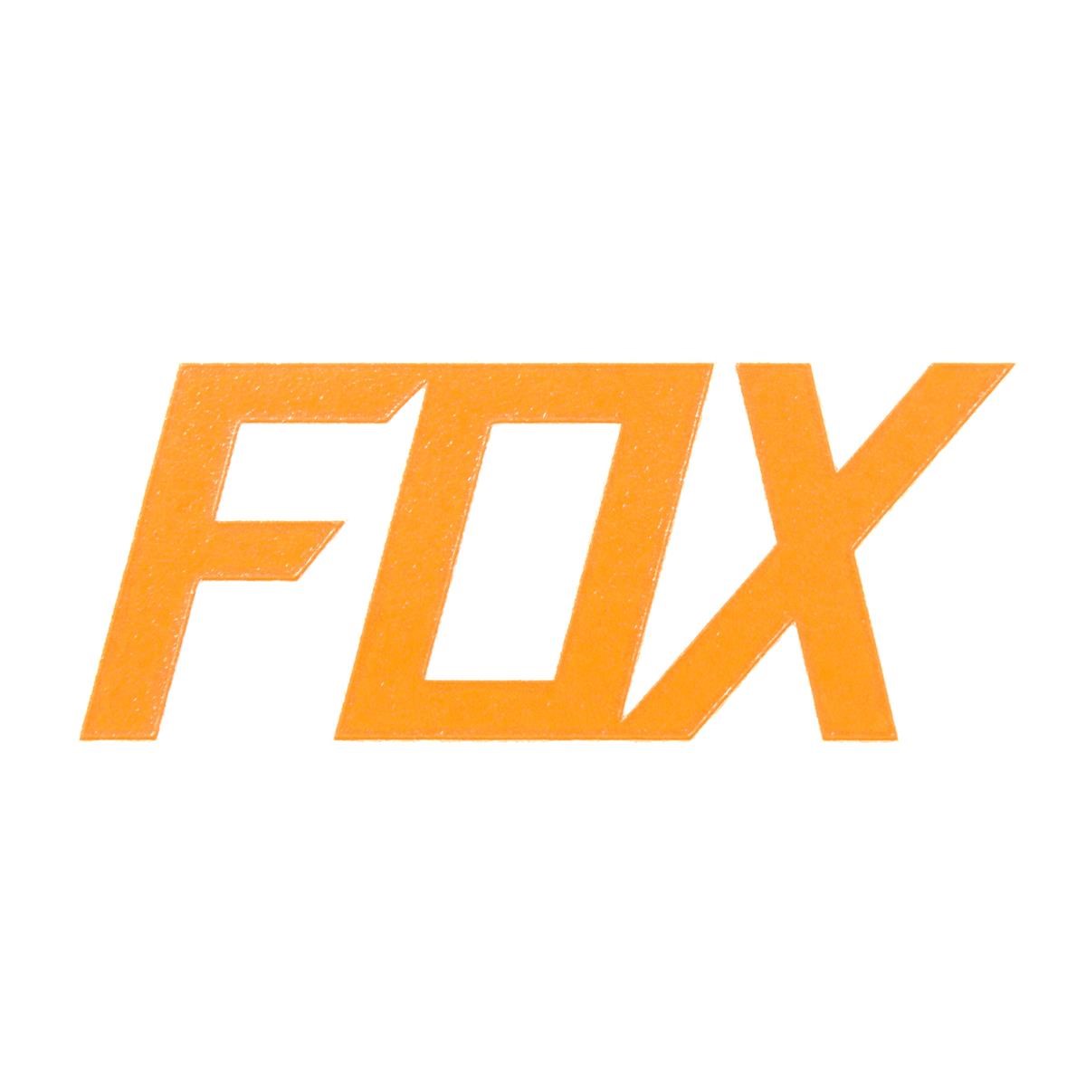 Fox Sticker Fox TDC Flo Orange - 7 cm