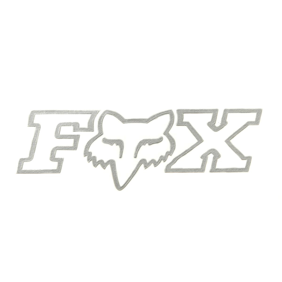 Fox Adesivi Corporate TDC Chrome - 18 cm