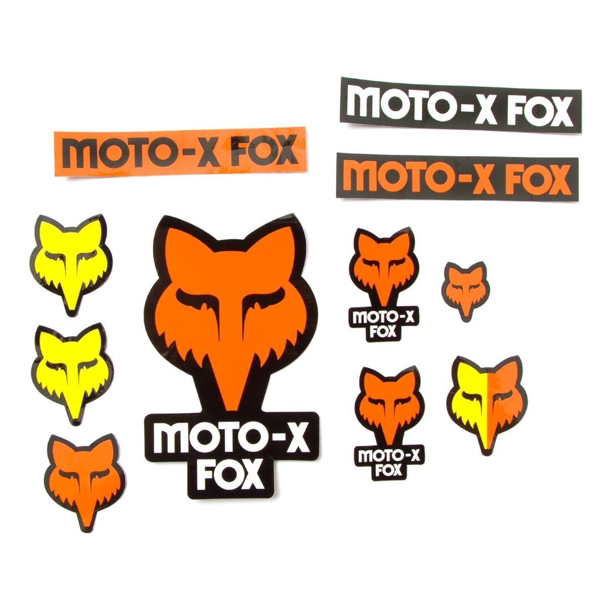Fox Kit d'autocollants Track Pack Orange