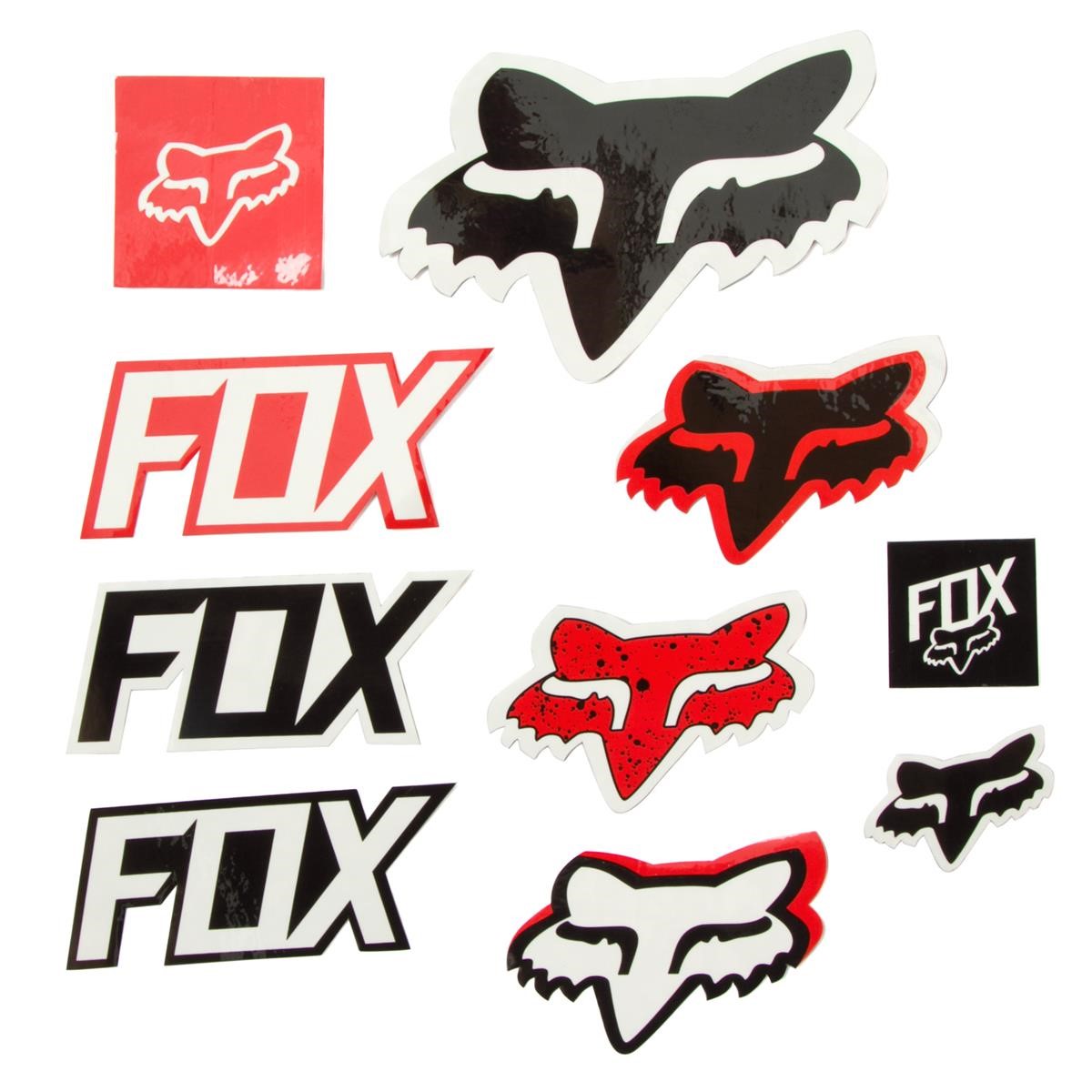 Fox Sticker-Kit Track Pack Rot