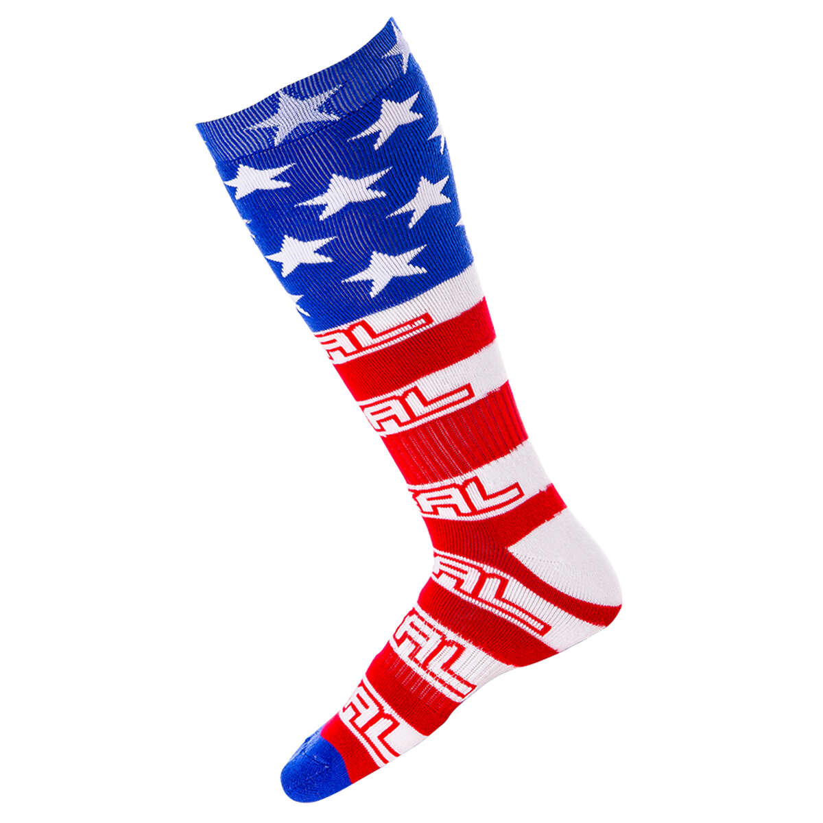 O'Neal Chaussettes Pro MX USA- White/Blue/Red