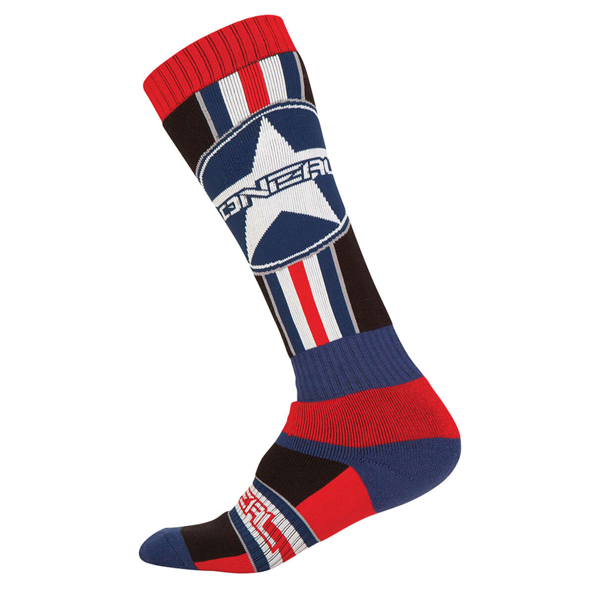 O'Neal Chaussettes Pro MX Afterburner - Black/Blue/Red