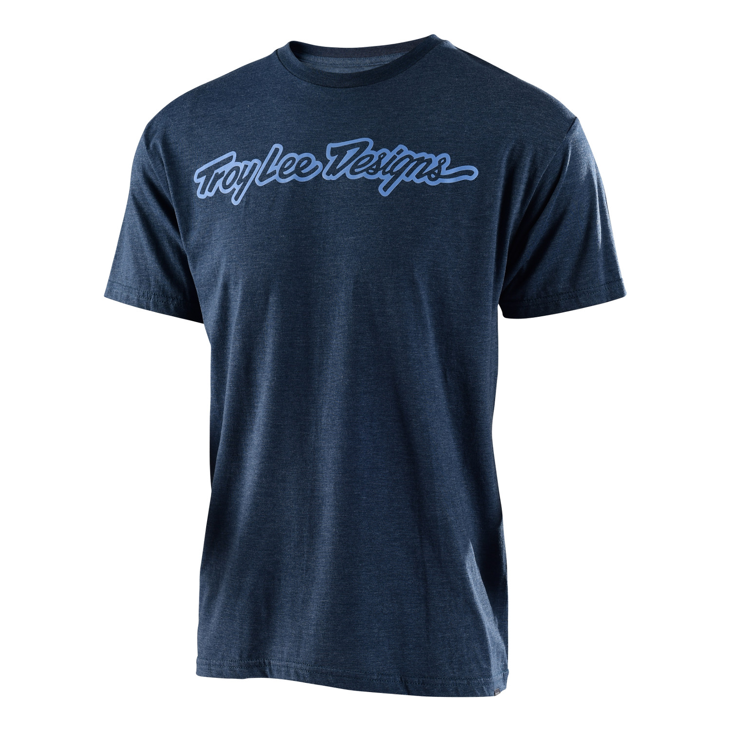 Troy Lee Designs T-Shirt Signature Heather Navy/Blue