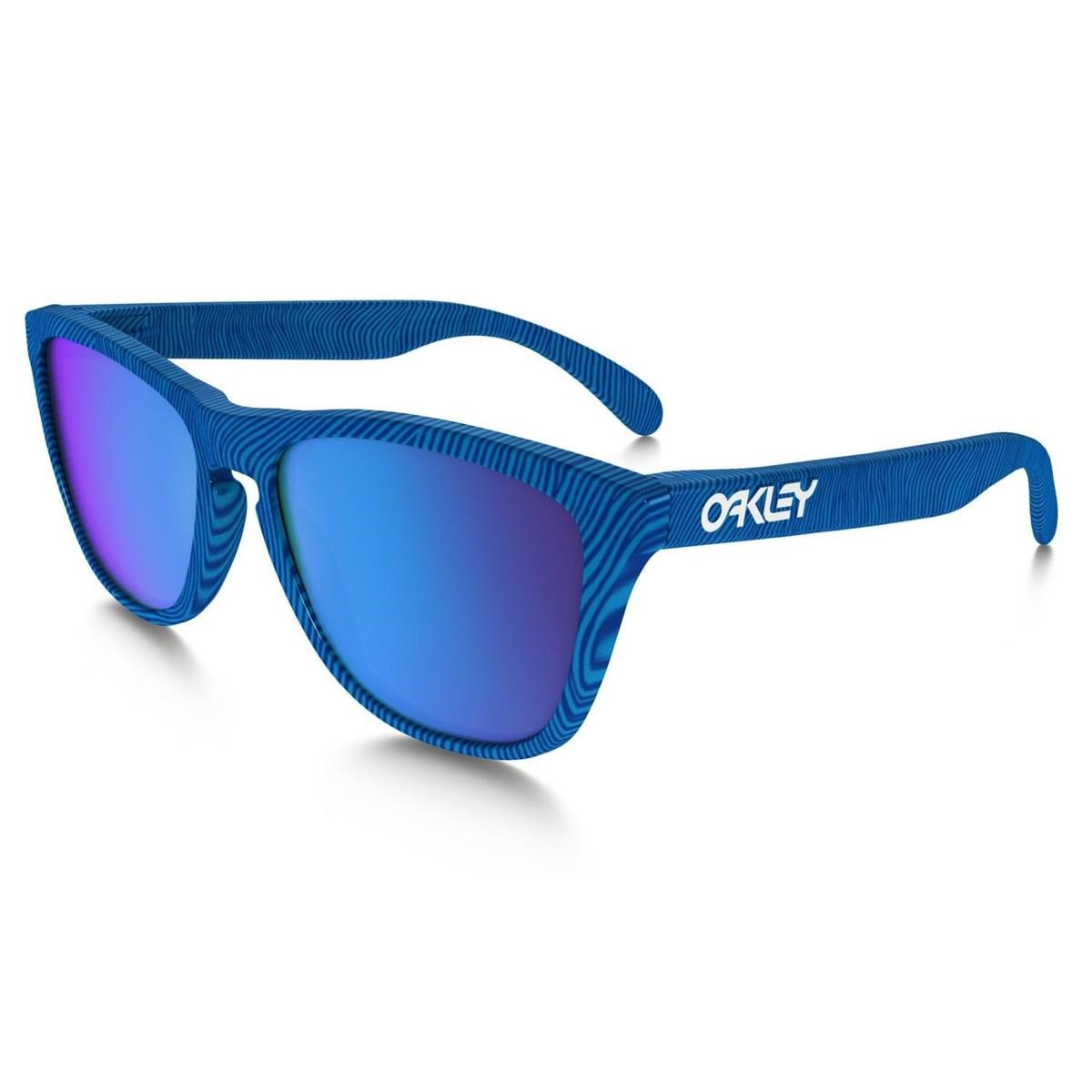 Oakley Sunglasses Frogskins Fingerprint - Sky Blue/Sapphire Irdium