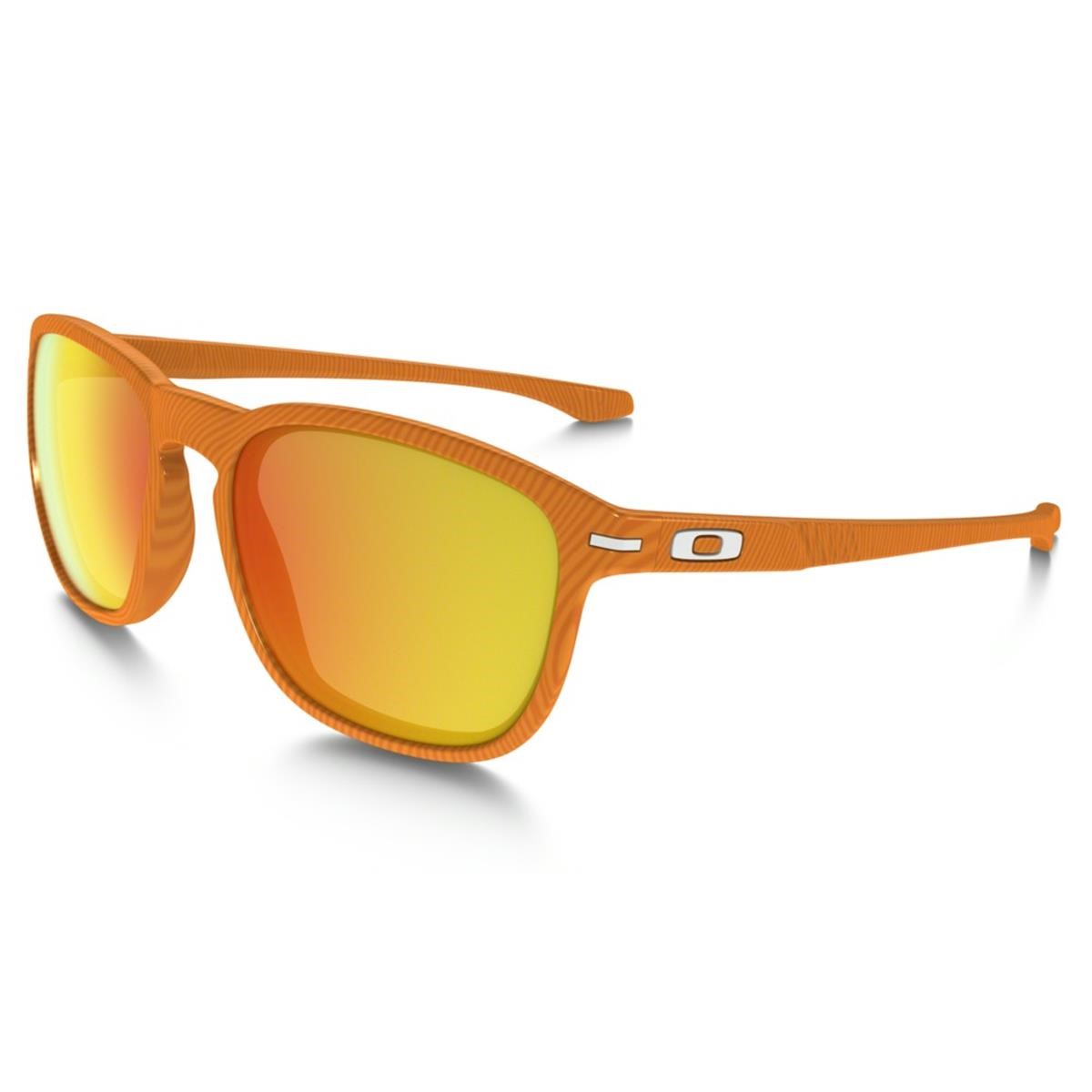 Oakley Sunglasses Enduro Fingerprint - Atomic Orange/Fire Iridium