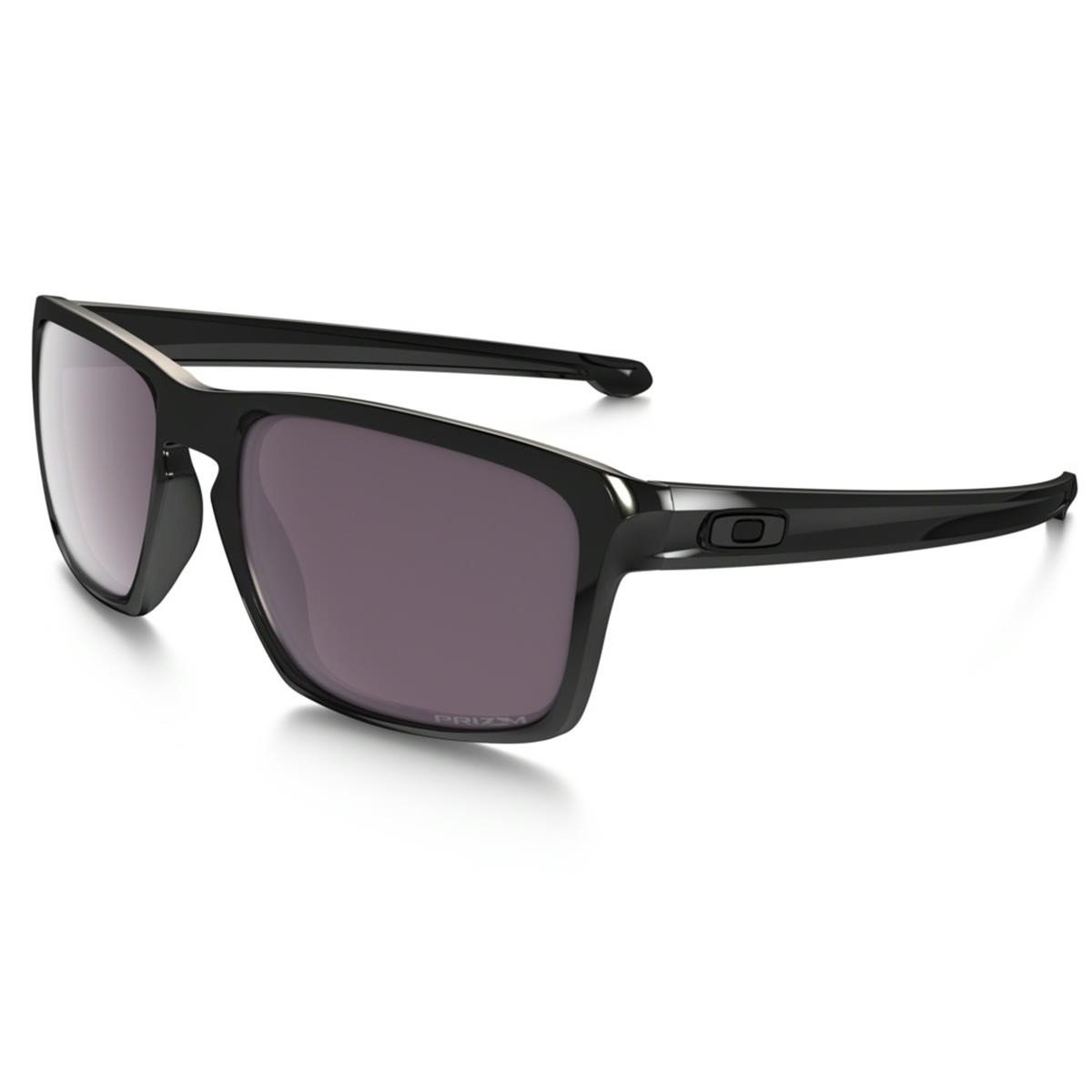 Oakley Sunglasses Silver Polished Black/Prizm Daily Polarized