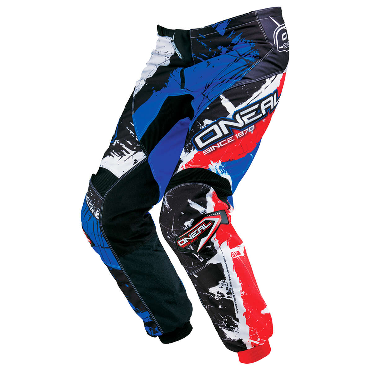 O'Neal Bimbo Pantaloni MX Element Shocker Black/Red/Blue