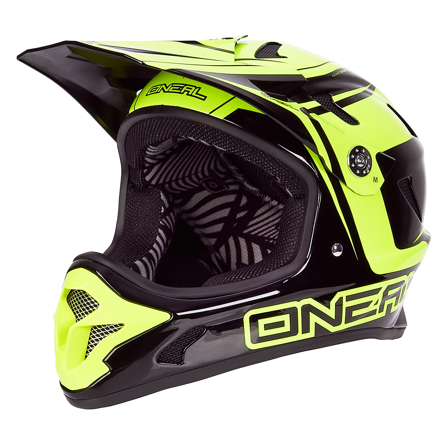 O'Neal Downhill MTB Helmet Spark Fidlock Steel Neon Yellow
