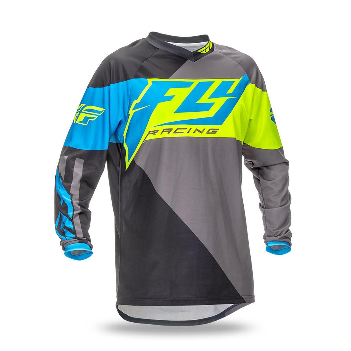 Fly Racing Jersey F-16 Blue/Neon