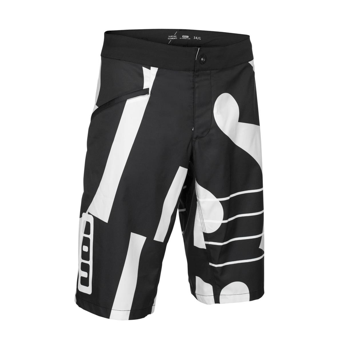 ION MTB Shorts Blade Scrub Series - Black