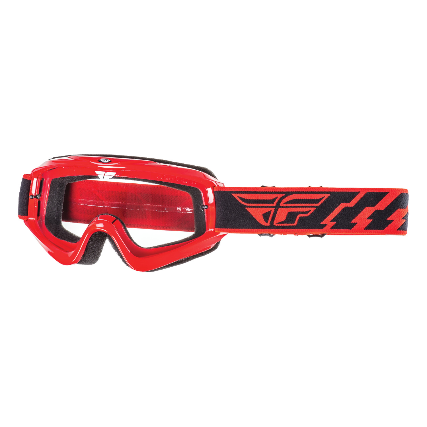 Fly Racing Crossbrille Focus Rot Anti-Fog