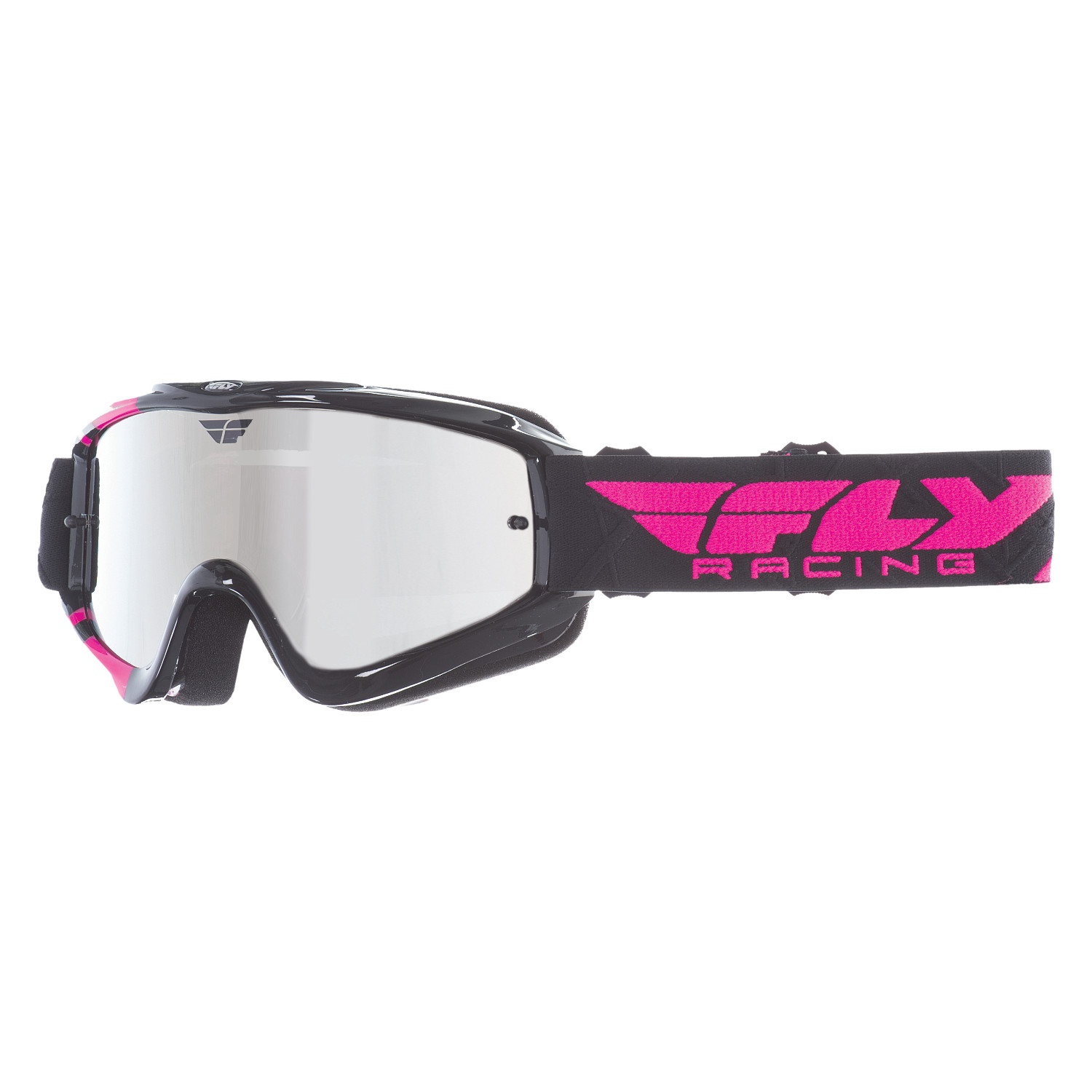 Fly Racing Crossbrille Zone Schwarz/Pink Anti-Fog