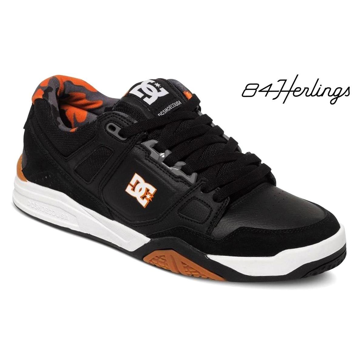 DC Chaussures Stag 2 JH Black/Black/Orange - Jeffrey Herlings