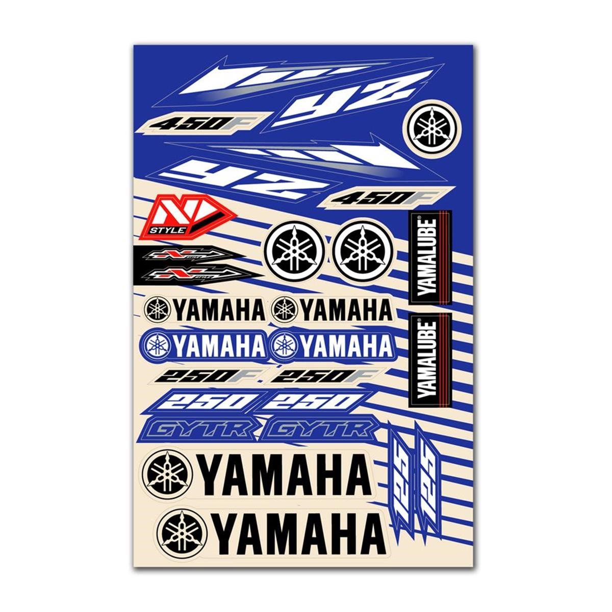 N-Style Sticker-Kit  Yamaha YZ 125/250, YZF 250/450, universal