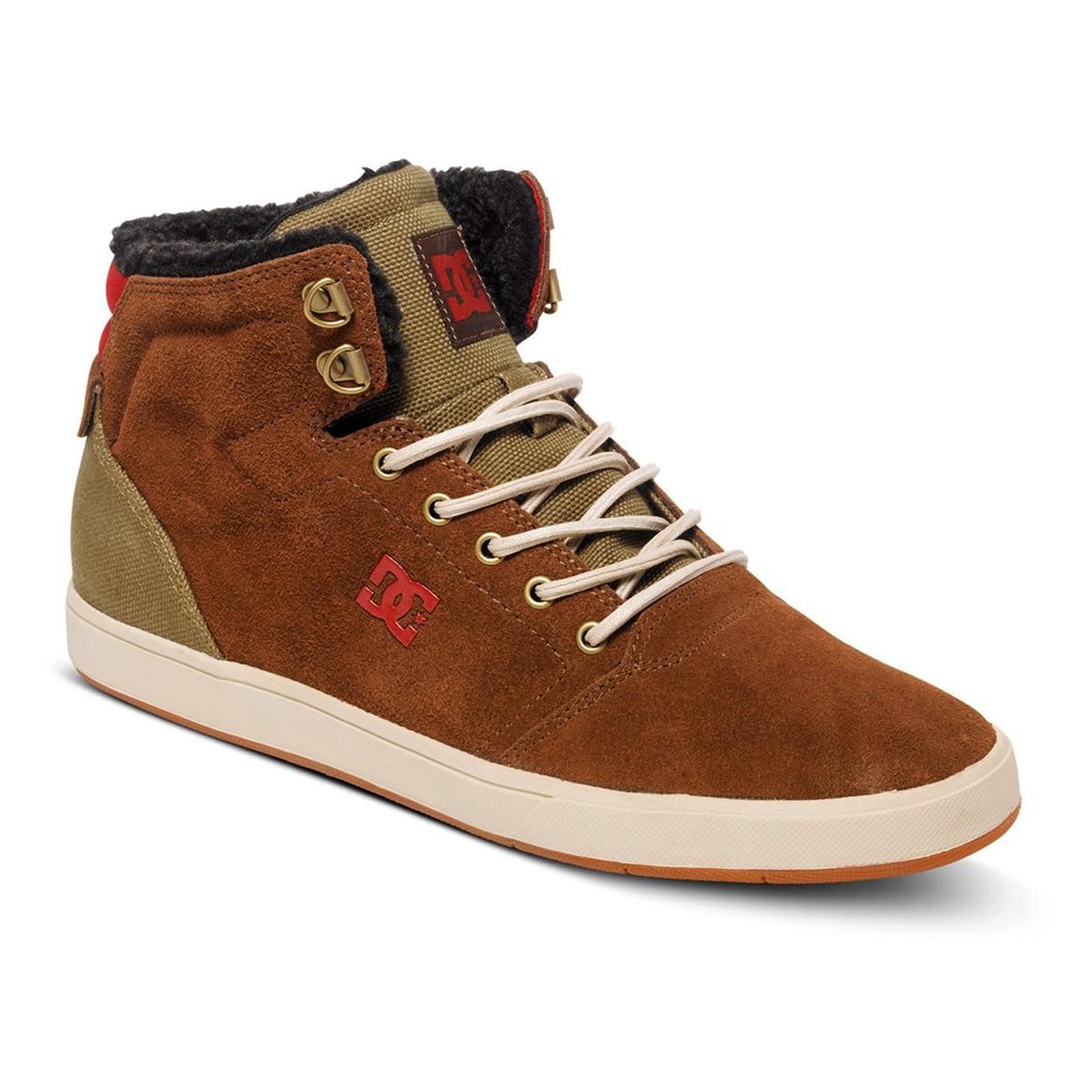 DC Winter Shoes Crisis High WNT Chocolate/Green