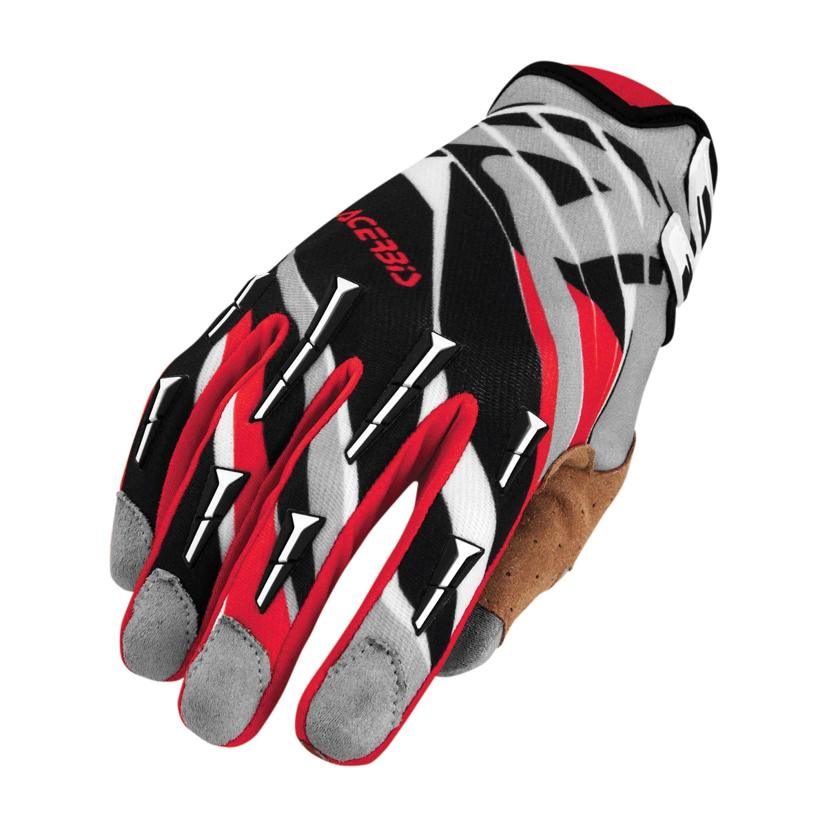 Acerbis Gloves MX X2 Black/Red