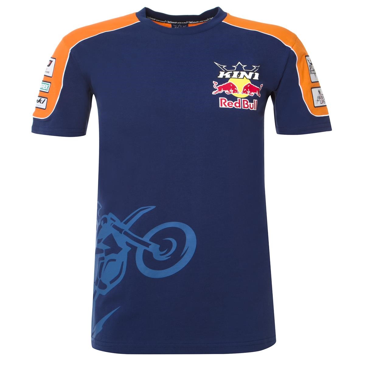 Kini Red Bull T-Shirt Team Orange/Navy