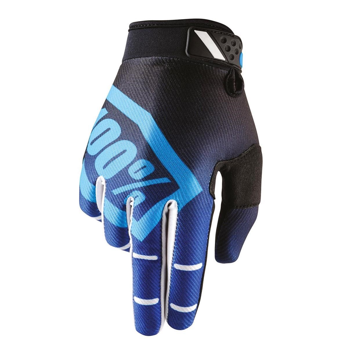 100% Bike-Handschuhe Ridefit Corpo Blau