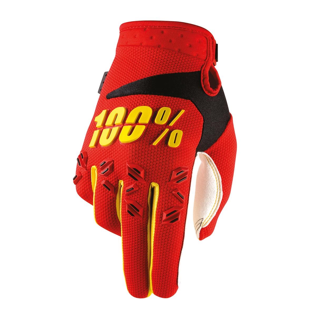 100% Gloves Airmatic Red