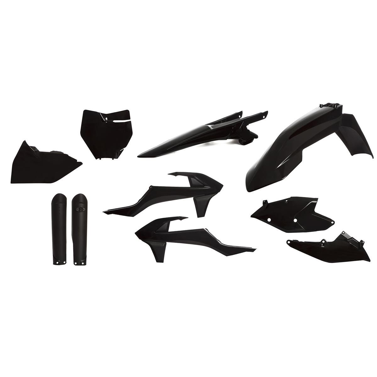 Acerbis Kit Plastiche completo Full-Kit KTM SX 125/150/250, SX-F 250/350/450, Nero