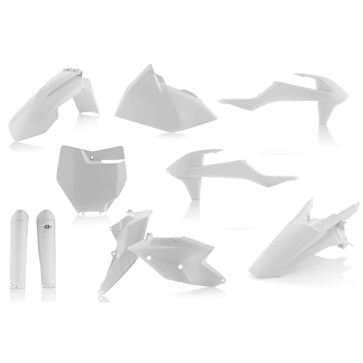 Acerbis Plastic Kit Full-Kit KTM SX 125/150/250, SX-F 250/350/450, White