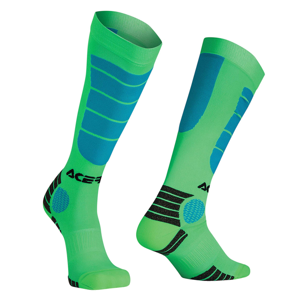 Acerbis Socks MX Impact Green/Blue