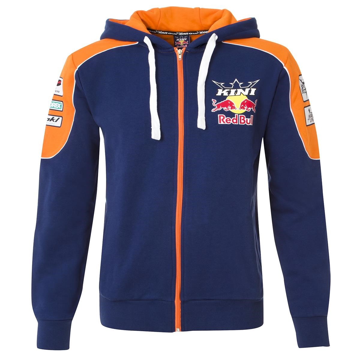 Kini Red Bull Zip-Hoody Team Orange/Navy