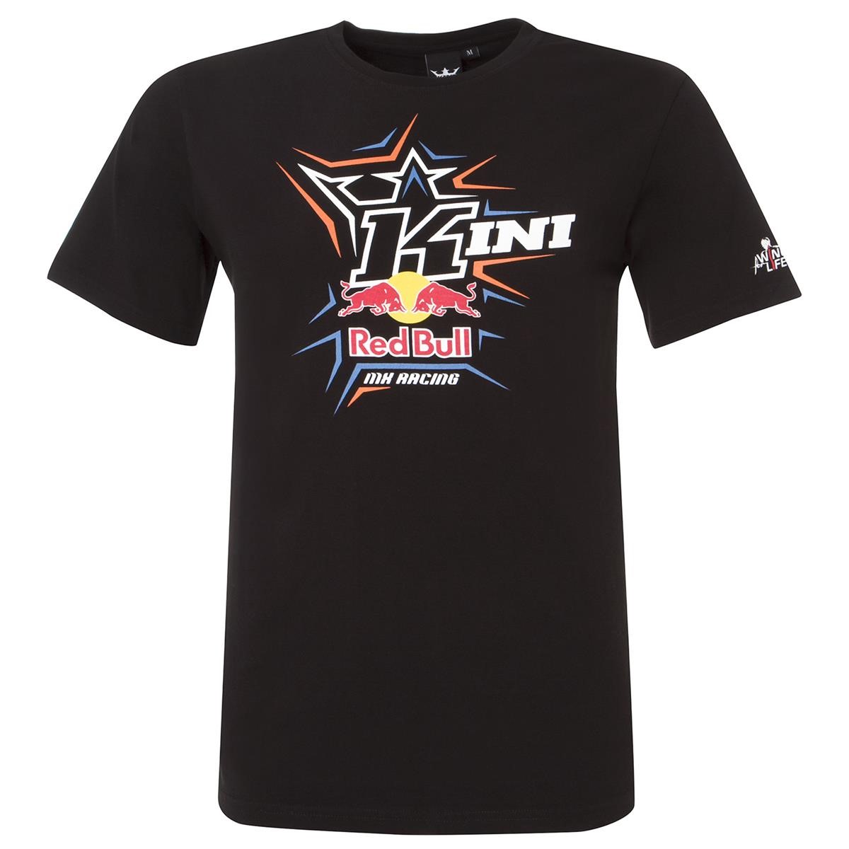 Kini Red Bull T-Shirt Spikes Schwarz