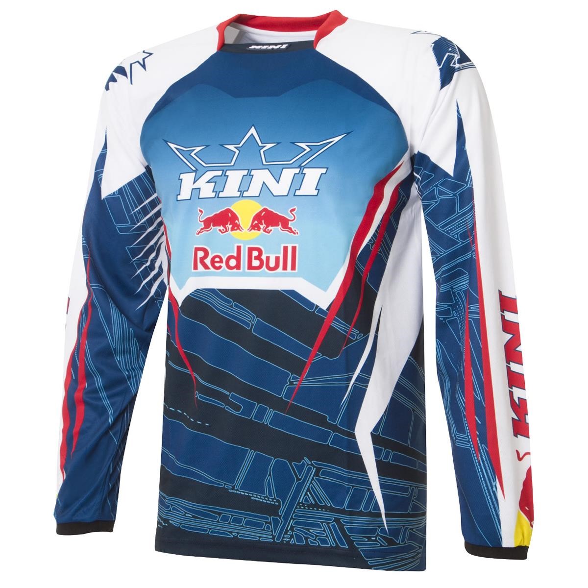 Kini Red Bull Maglia MX Competition Navy/White