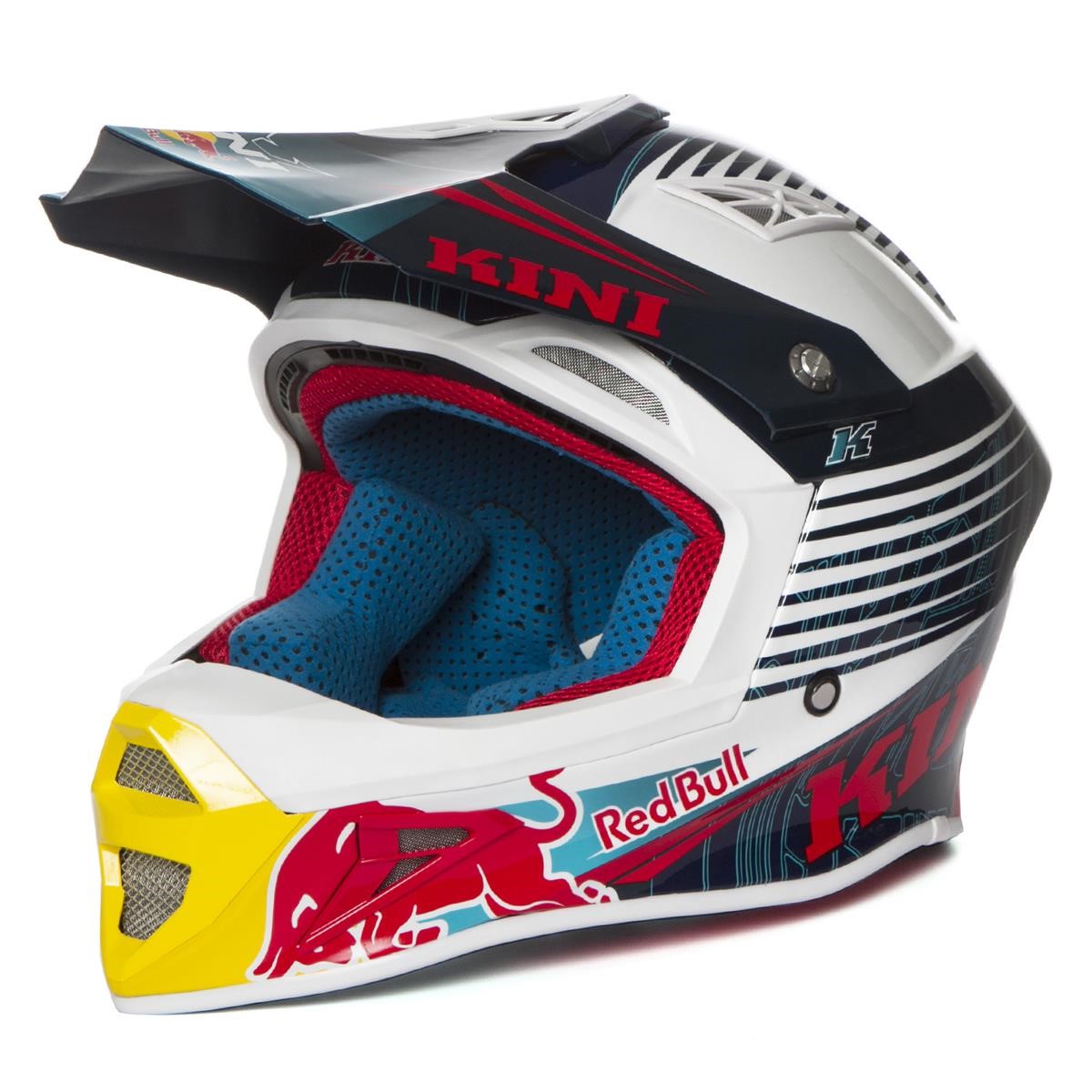 Kini Red Bull Helm Competition Navy/Weiß