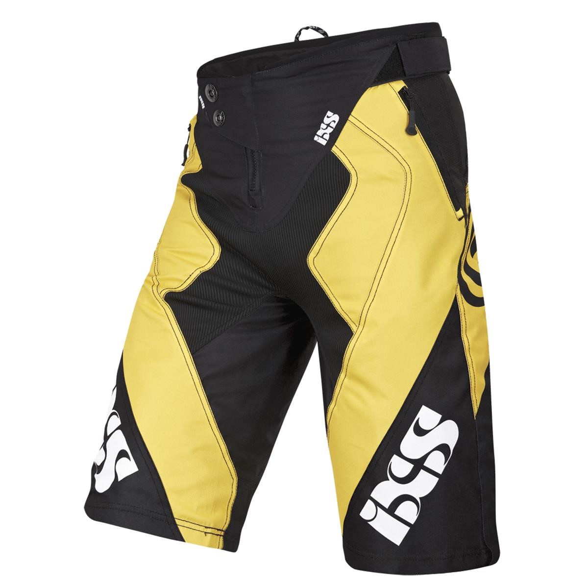 IXS Downhill Shorts Vertic 6.1 Yellow/Black