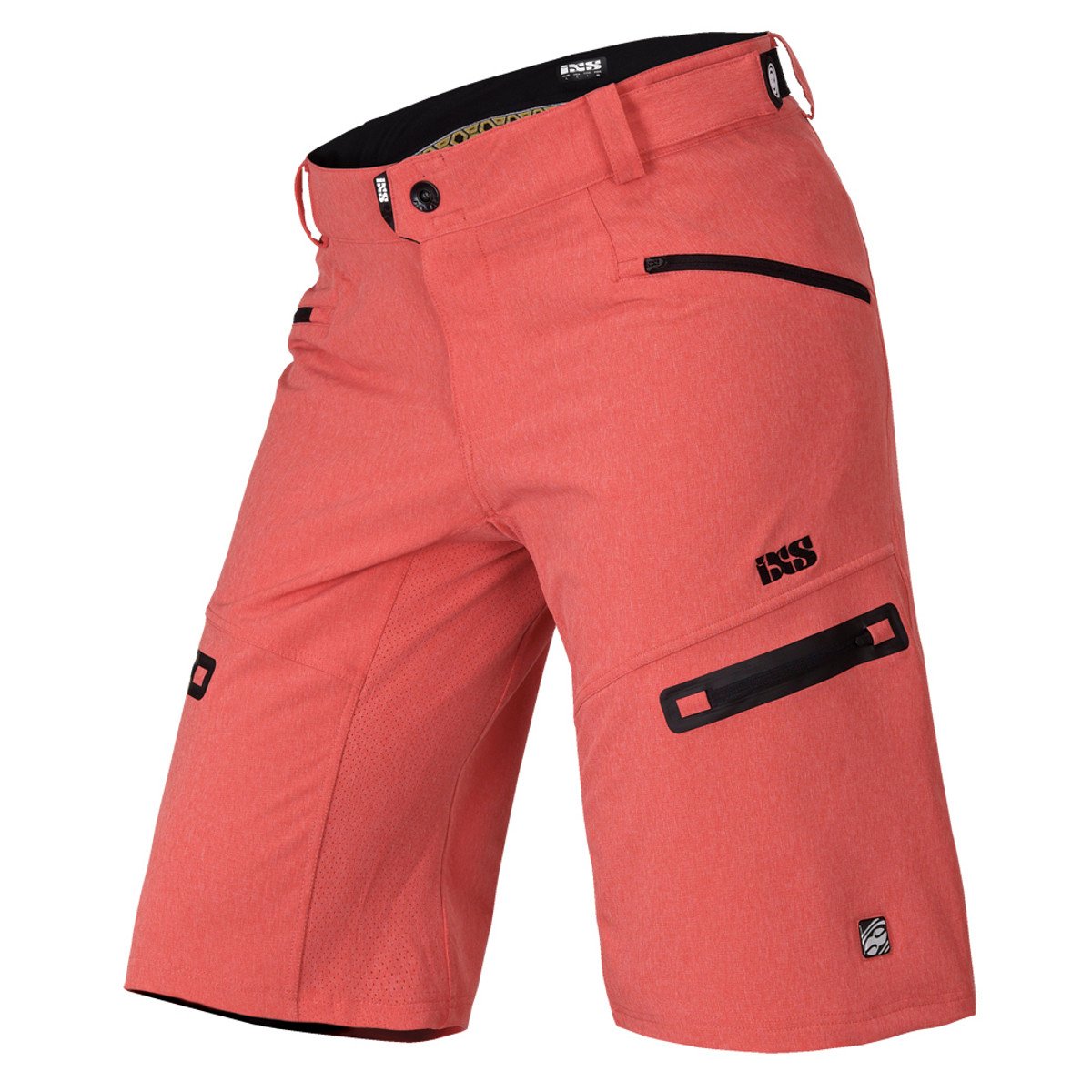 IXS Shorts MTB Sever 6.1 Rosso Fluo