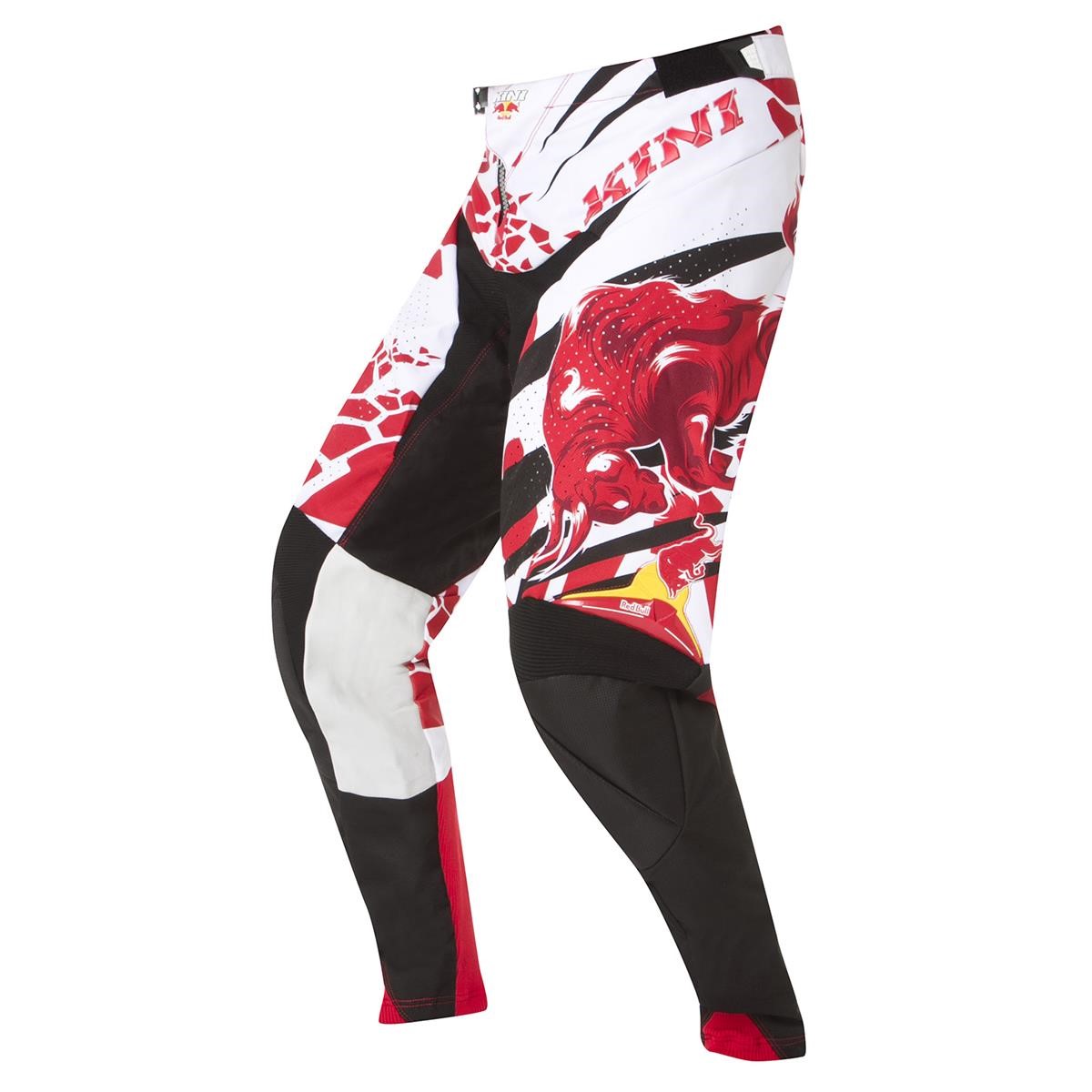 Kini Red Bull Pantaloni MX Revolution Red/White