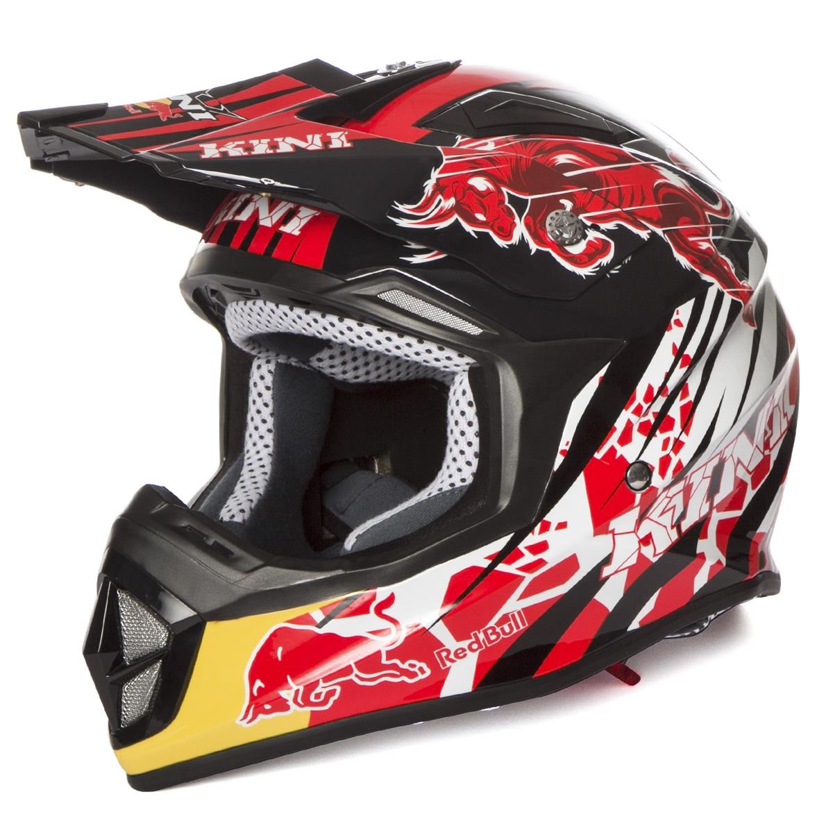 Kini Red Bull Helm Revolution Rot/Weiß