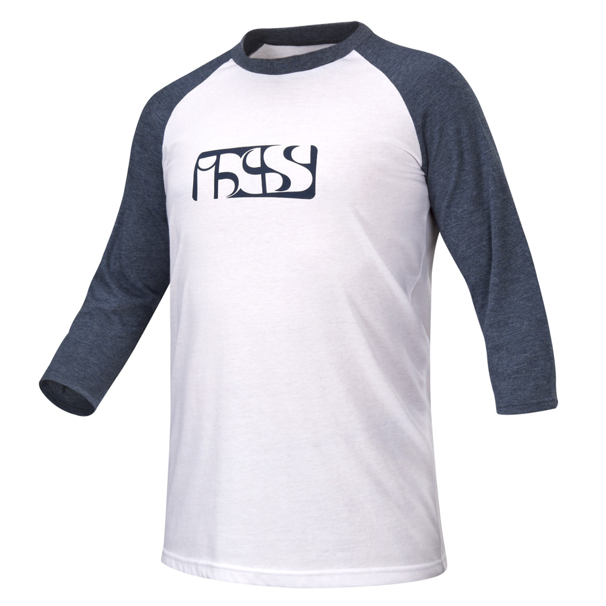 IXS 3/4 Arm Shirt Brand 6.1 White/Night Blue