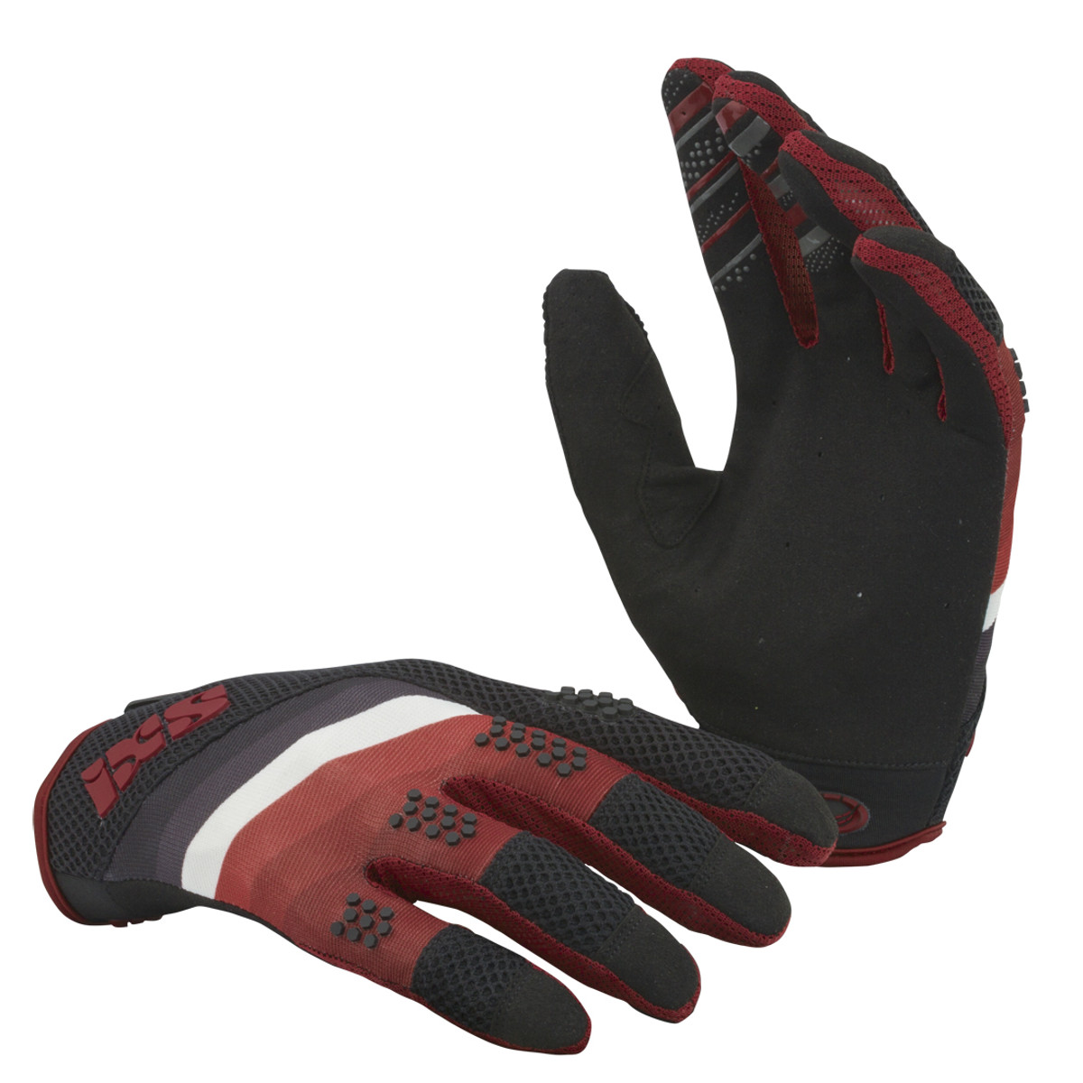 IXS Downhill-Handschuhe DH.X5.1 Black/Night Red