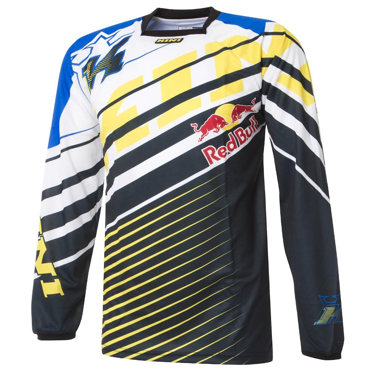 Kini Red Bull Maillot MX Vintage Yellow/Blue