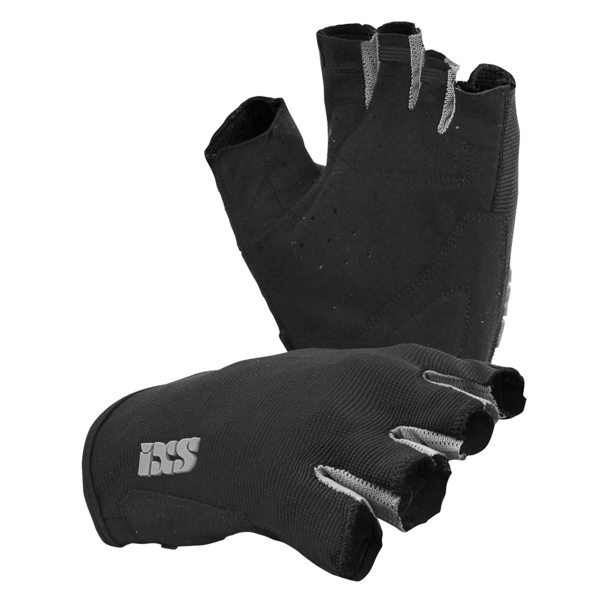 IXS Downhill Gloves Shortfinger TR-X1.2 Black/Grey