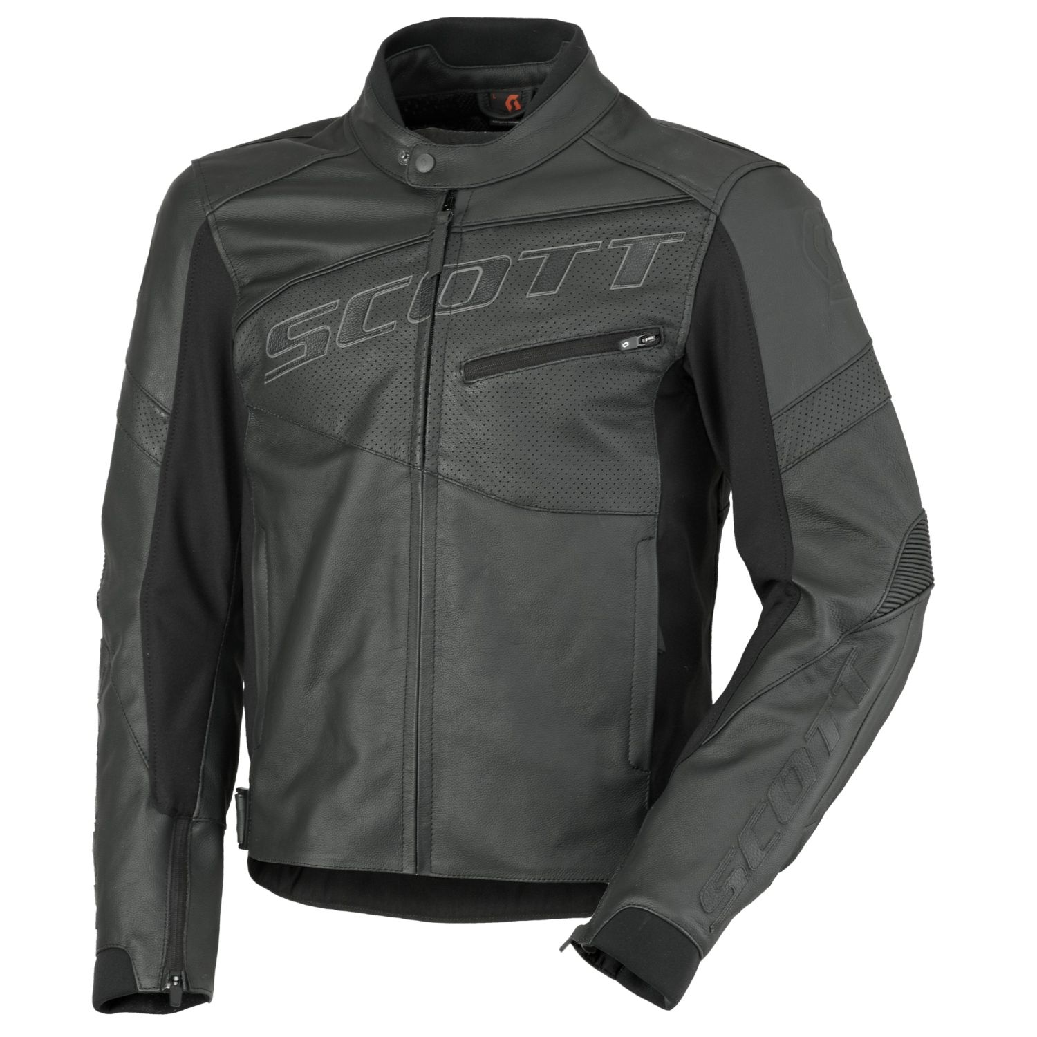 Scott Enduro Jacket Track Leather Black