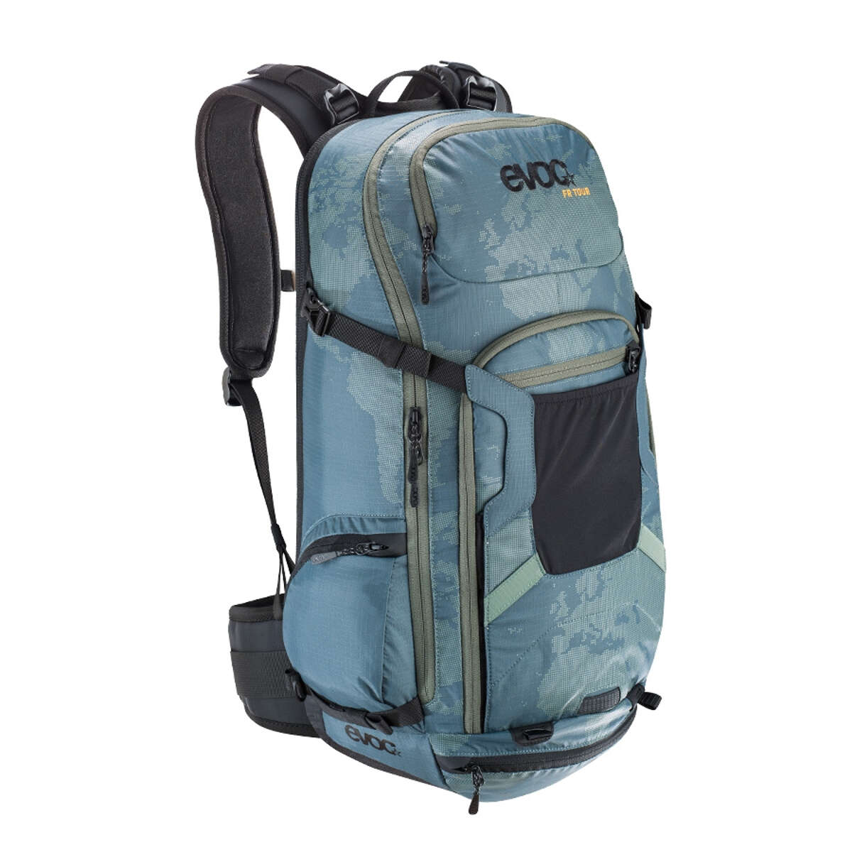Evoc Protector Backpack with Hydration System Compartment FR Tour Slate, 30 Liter