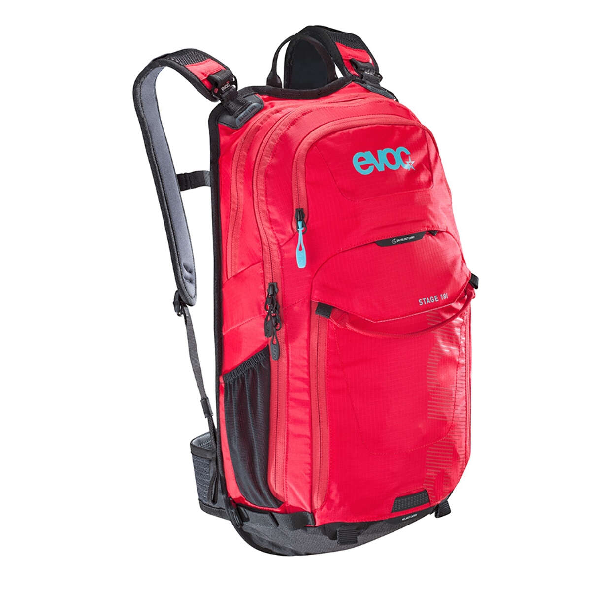 Evoc Backpack with Hydration System Compartment Stage Red, 18 Liter