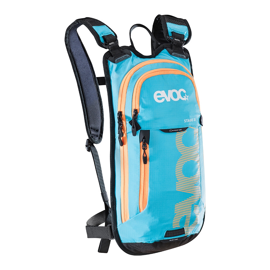 Evoc Backpack with Hydration System Stage Neon Blue, 3 Liter