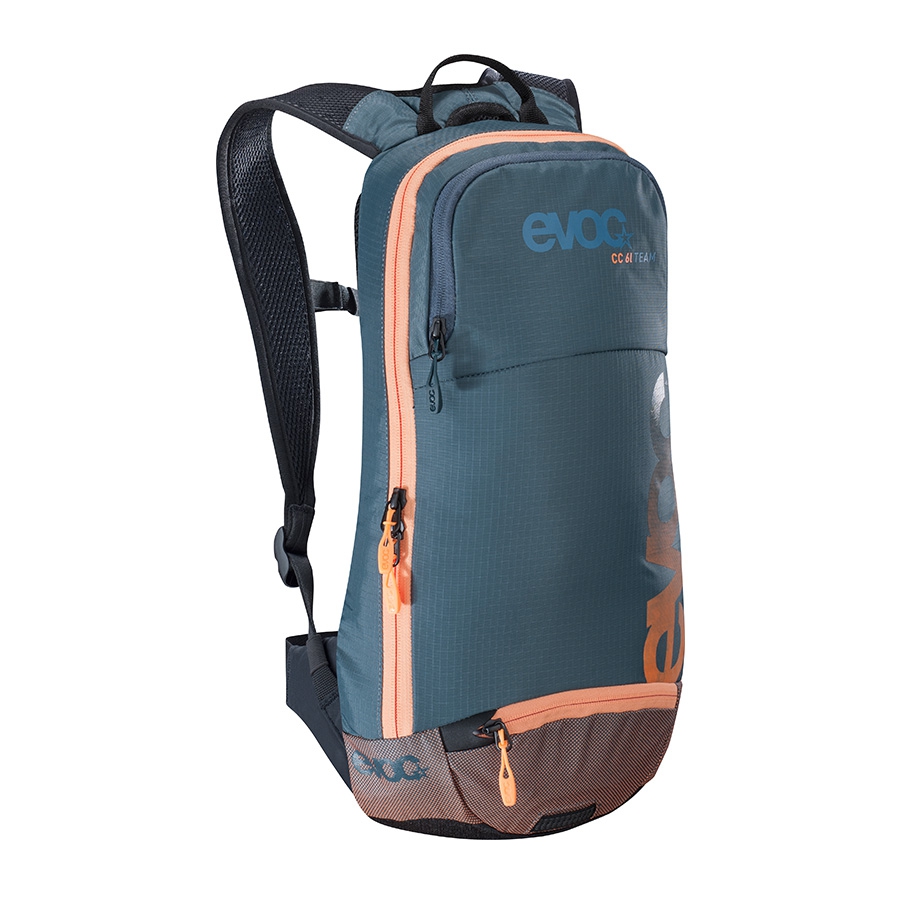 Evoc Backpack with Hydration System Cross Country Team - Slate/Orange, 6 Liter