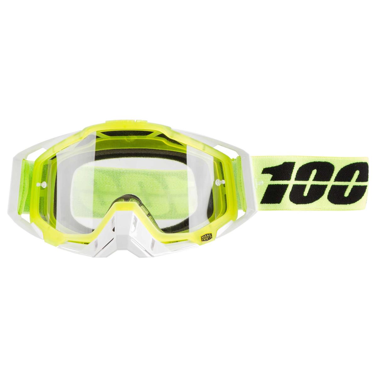 100% Masque Racecraft Solar - Transparent Anti-Fog